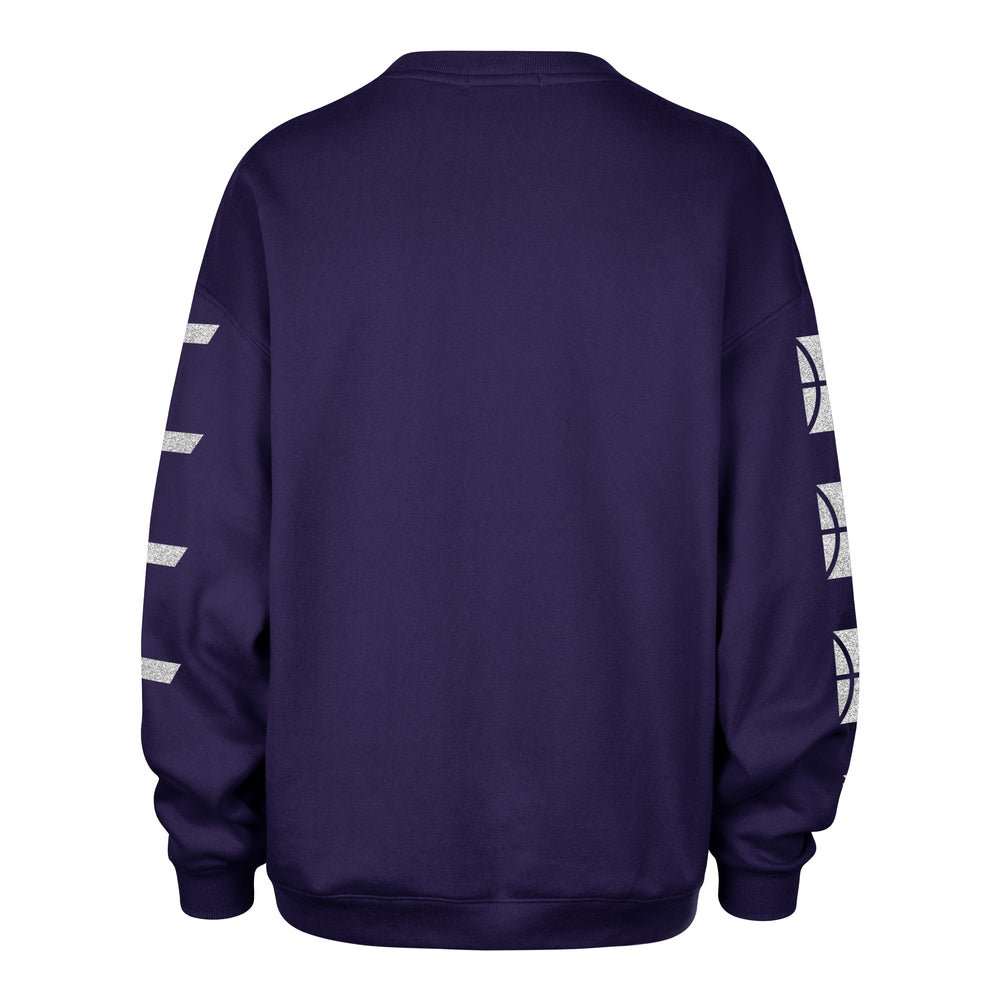 UTAH JAZZ GO BIG '47 OVERSIZED CREW WOMENS PURPLE