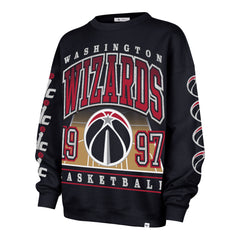 WASHINGTON WIZARDS GO BIG '47 OVERSIZED CREW WOMENS FALL NAVY