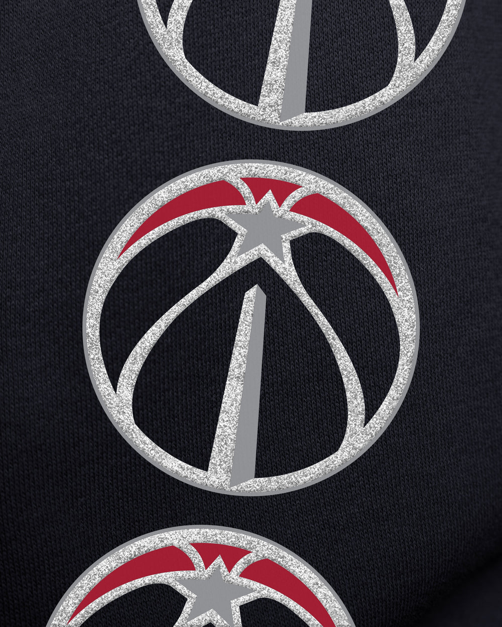 WASHINGTON WIZARDS GO BIG '47 OVERSIZED CREW WOMENS FALL NAVY