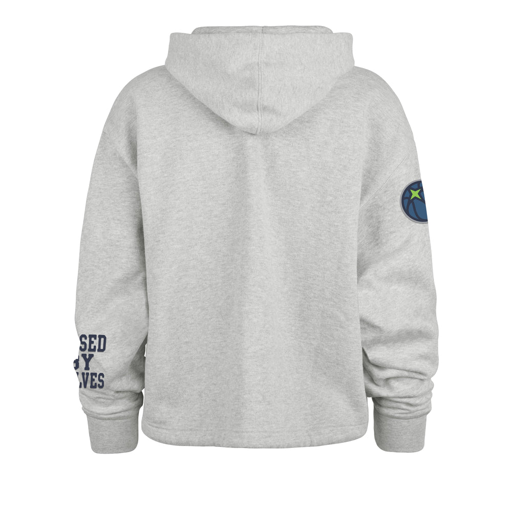 MINNESOTA TIMBERWOLVES HIGH HOPES '47 VENICE HOOD WOMENS RELAY GREY