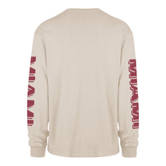 MIAMI HEAT CAIRN RAVINE '47 FOUNDATION LONG SLEEVE TEE MOJAVE