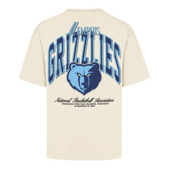 MEMPHIS GRIZZLIES BACK DOOR POCKET '47 FOUNDATION TEE CREAM