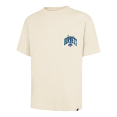 CHARLOTTE HORNETS BACK DOOR POCKET '47 FOUNDATION TEE CREAM