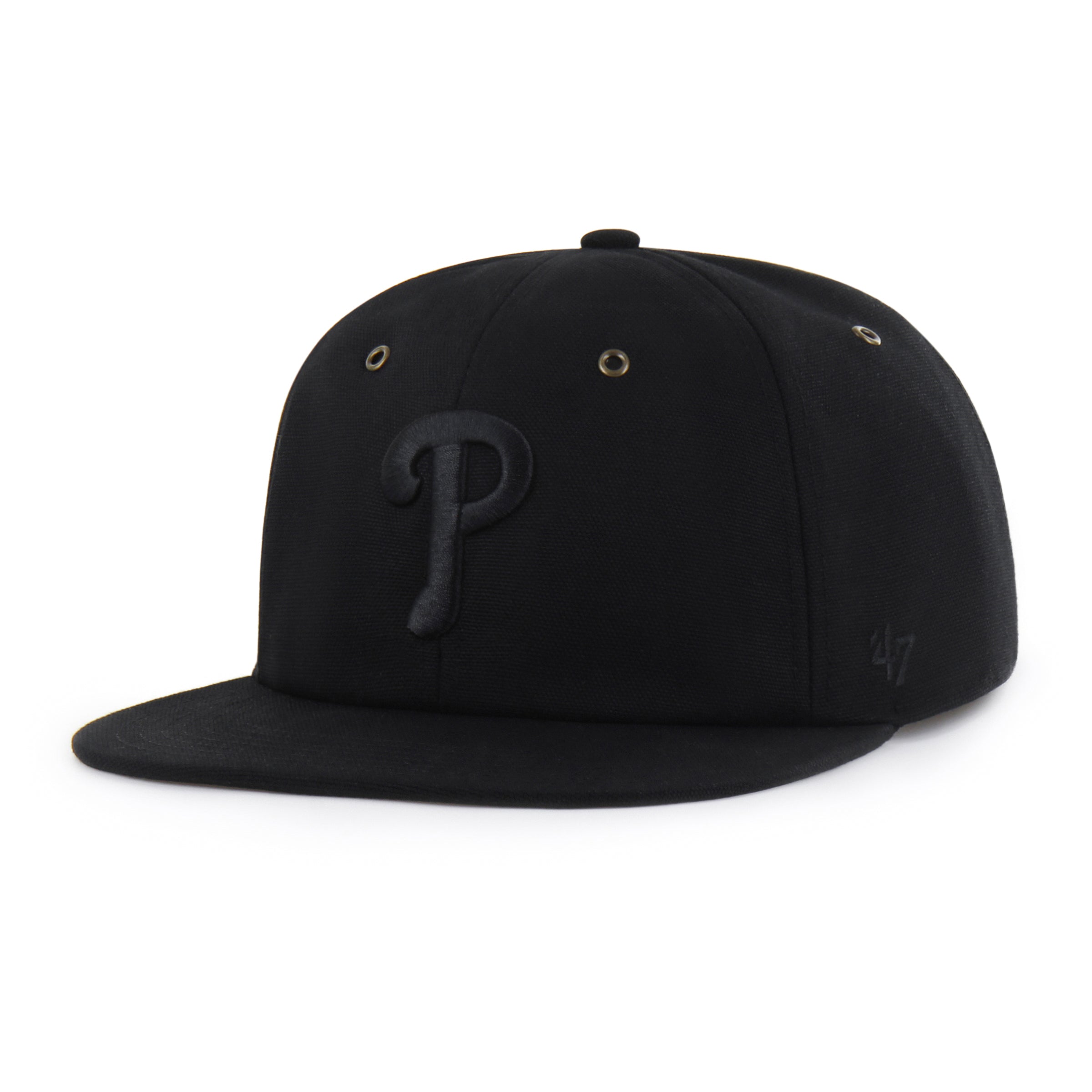 PHILADELPHIA PHILLIES CARHARTT '47 CAPTAIN RL RELAXED FIT BLACK