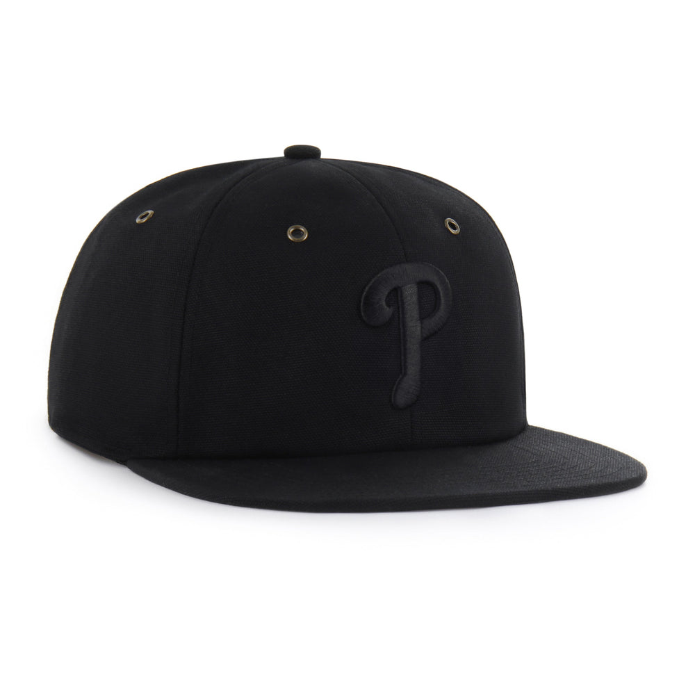 PHILADELPHIA PHILLIES CARHARTT '47 CAPTAIN RL RELAXED FIT BLACK
