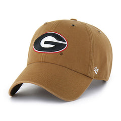 GEORGIA BULLDOGS CARHARTT '47 CLEAN UP BROWN
