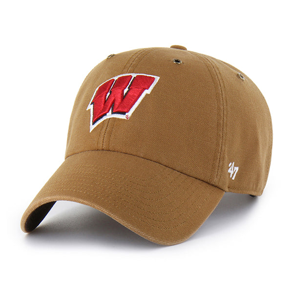 WISCONSIN BADGERS CARHARTT '47 CLEAN UP BROWN