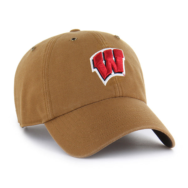WISCONSIN BADGERS CARHARTT '47 CLEAN UP BROWN