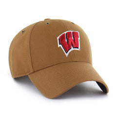 WISCONSIN BADGERS CARHARTT '47 MVP BROWN