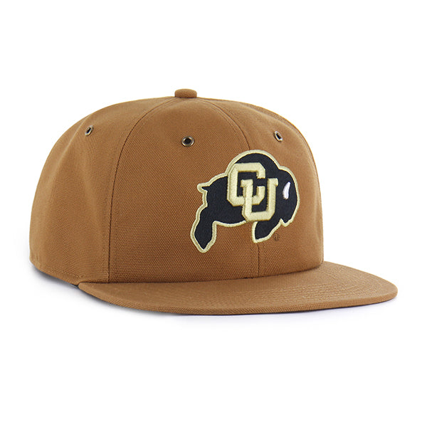 COLORADO BUFFALOES CARHARTT '47 CAPTAIN RL RELAXED FIT BROWN