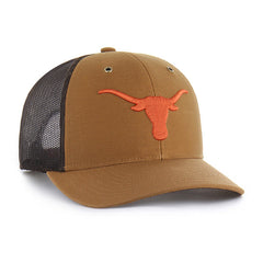 TEXAS LONGHORNS CARHARTT '47 TRUCKER BROWN