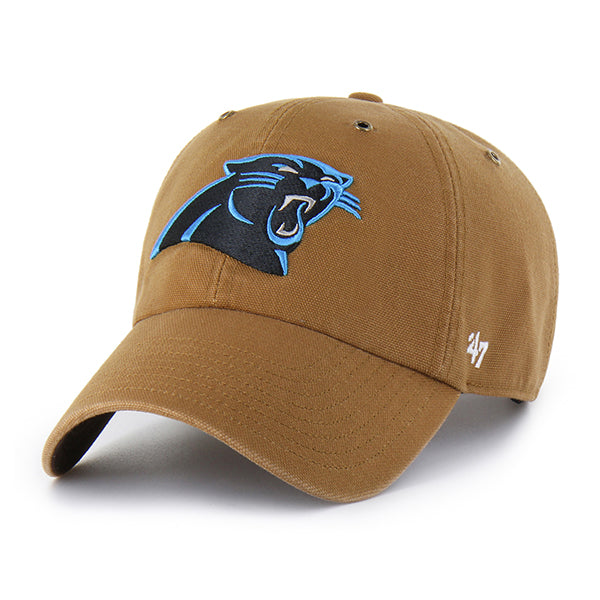CAROLINA PANTHERS CARHARTT '47 CLEAN UP BROWN