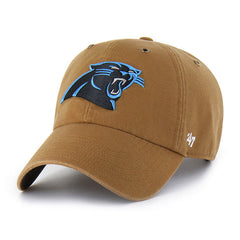 CAROLINA PANTHERS CARHARTT '47 CLEAN UP BROWN