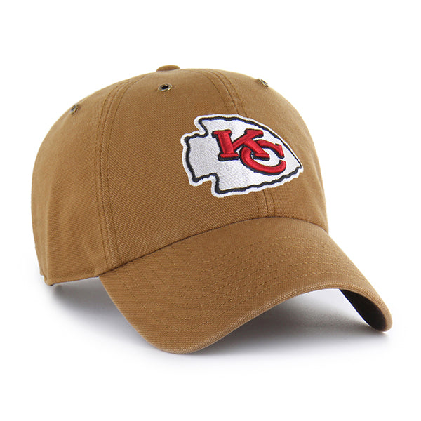 KANSAS CITY CHIEFS CARHARTT '47 CLEAN UP BROWN