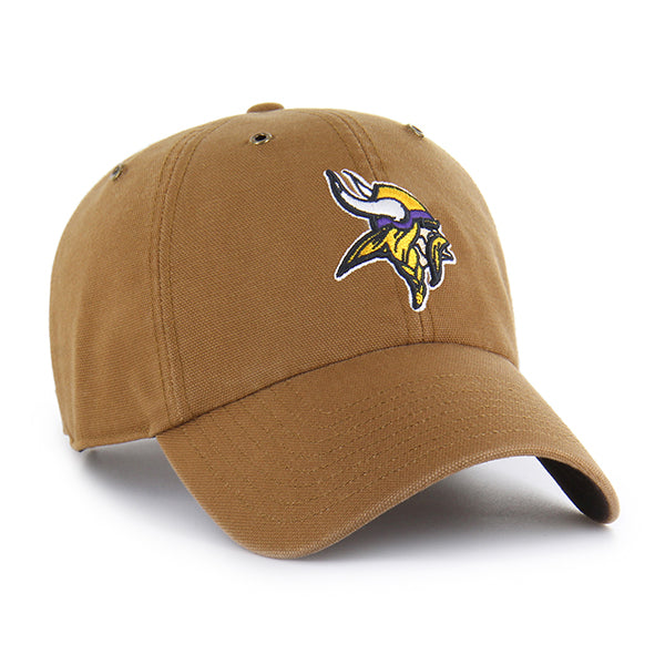 MINNESOTA VIKINGS CARHARTT '47 CLEAN UP BROWN