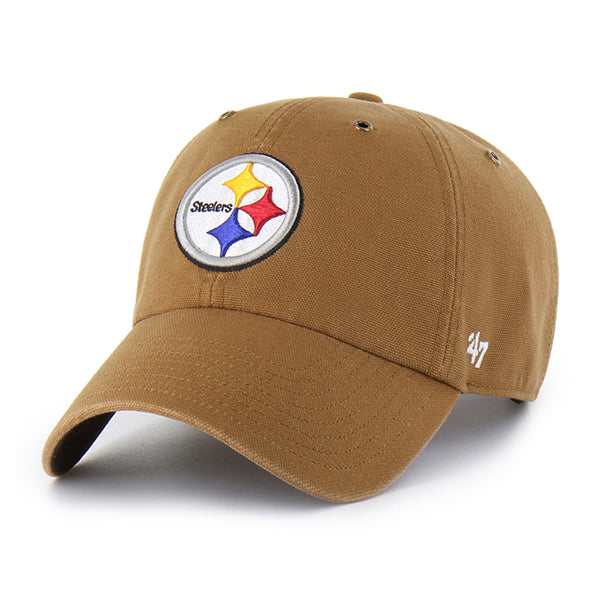 PITTSBURGH STEELERS CARHARTT '47 CLEAN UP BROWN