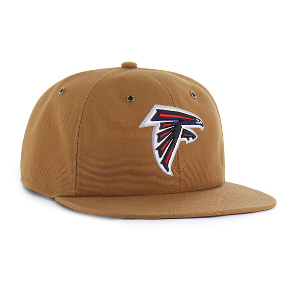 ATLANTA FALCONS CARHARTT '47 CAPTAIN RL FIT BROWN