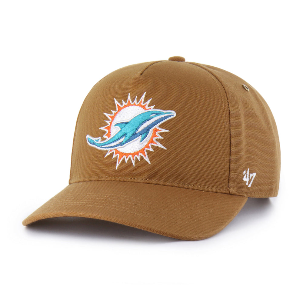 MIAMI DOLPHINS CARHARTT '47 HITCH RF RELAXED FIT BROWN