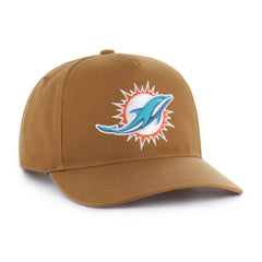 MIAMI DOLPHINS CARHARTT '47 HITCH RF RELAXED FIT BROWN