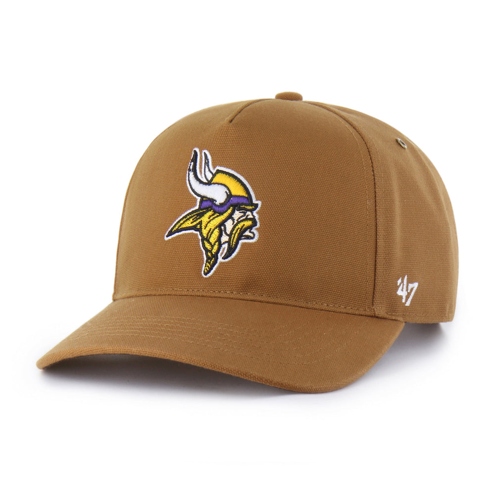 MINNESOTA VIKINGS CARHARTT '47 HITCH RF RELAXED FIT BROWN