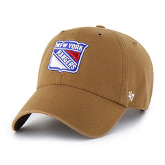NEW YORK RANGERS CARHARTT '47 CLEAN UP BROWN