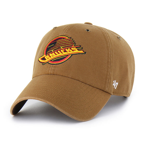 VANCOUVER CANUCKS CARHARTT '47 CLEAN UP BROWN