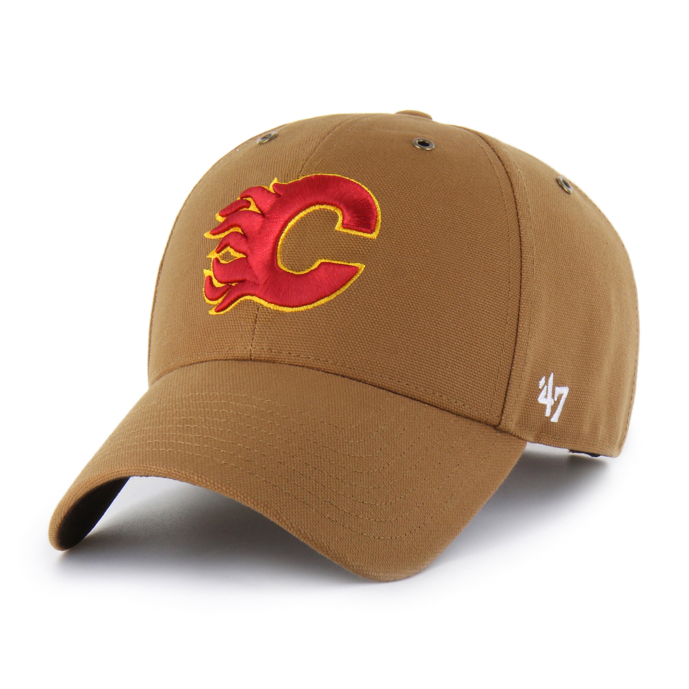 CALGARY FLAMES CARHARTT '47 MVP BROWN