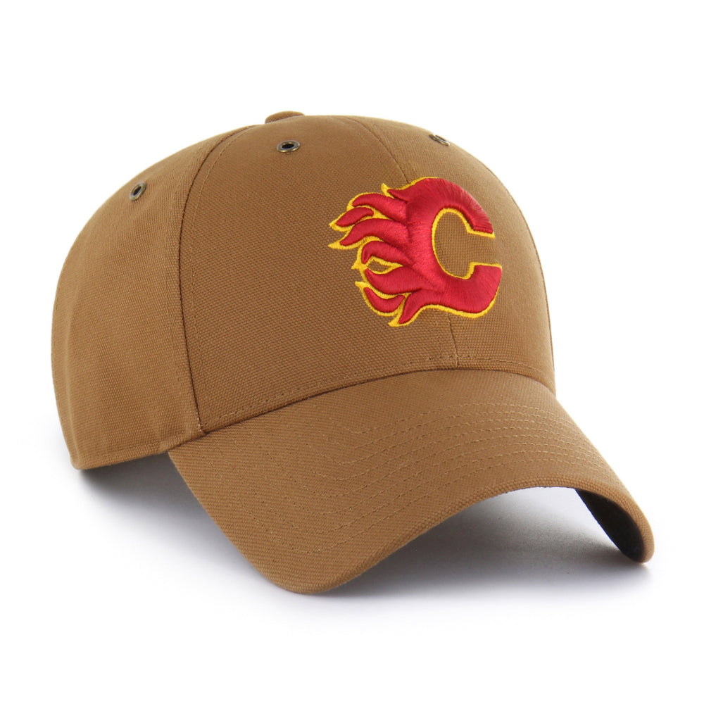 CALGARY FLAMES CARHARTT '47 MVP BROWN