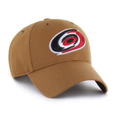 CAROLINA HURRICANES CARHARTT '47 MVP BROWN