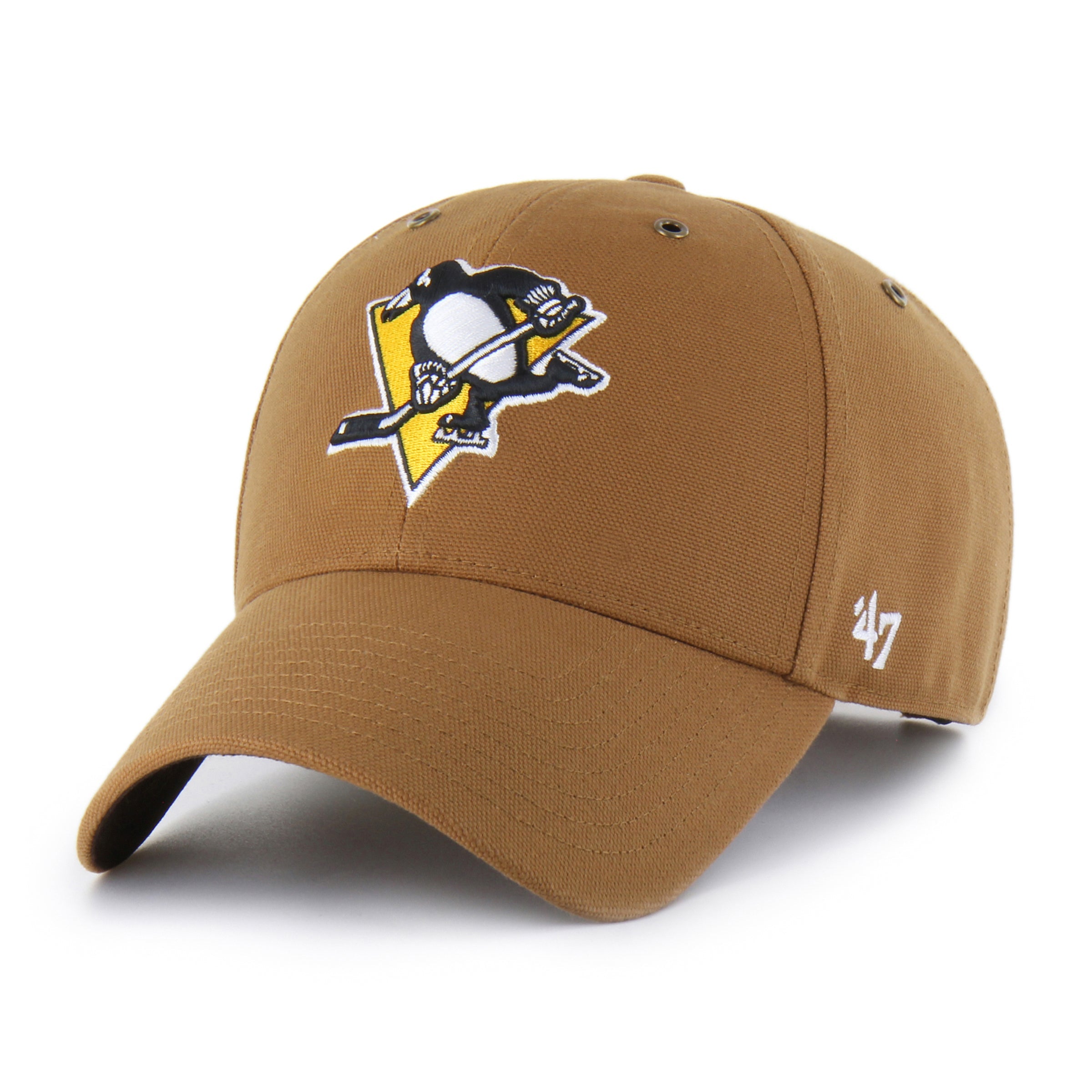 PITTSBURGH PENGUINS CARHARTT '47 MVP BROWN