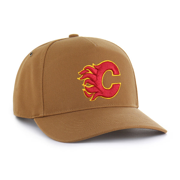 CALGARY FLAMES CARHARTT '47 HITCH BROWN
