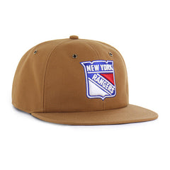 NEW YORK RANGERS CARHARTT '47 CAPTAIN RL RELAXED FIT BROWN