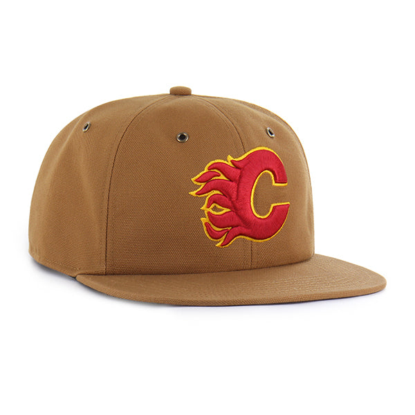 CALGARY FLAMES CARHARTT '47 CAPTAIN RL RELAXED FIT BROWN