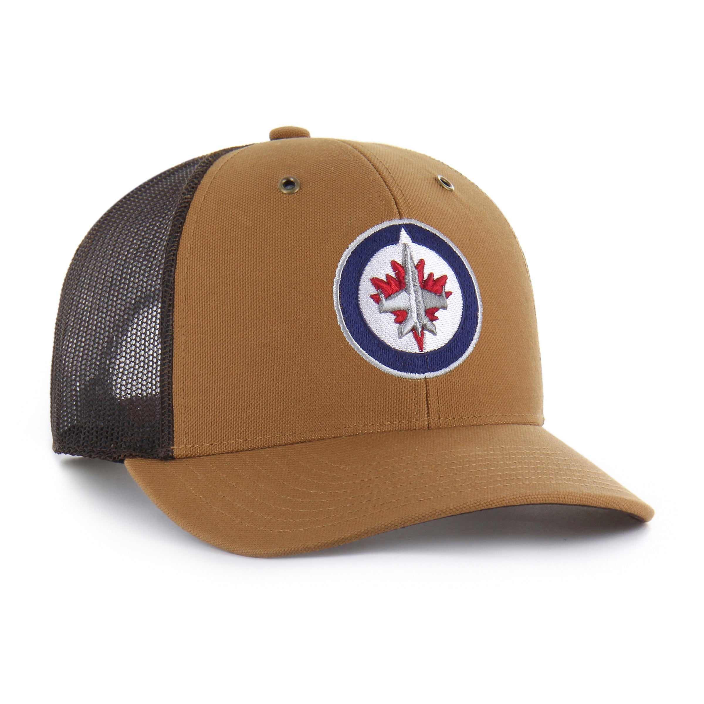WINNIPEG JETS CARHARTT '47 TRUCKER BROWN