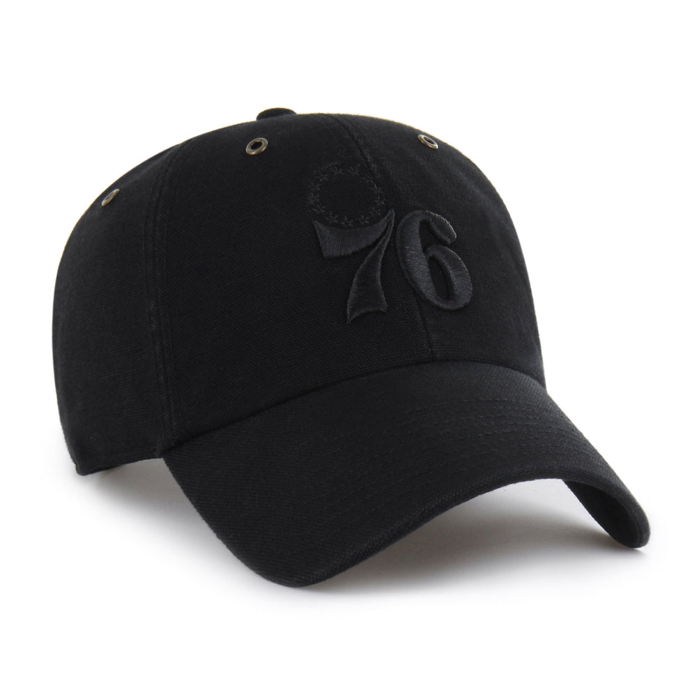 PHILADELPHIA 76ERS CARHARTT '47 CLEAN UP BLACK
