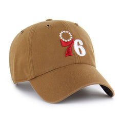 PHILADELPHIA 76ERS CARHARTT '47 CLEAN UP BROWN