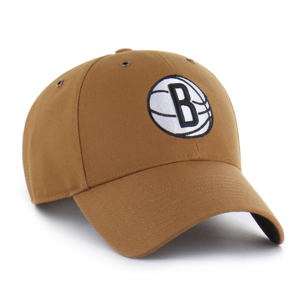 BROOKLYN NETS CARHARTT '47 MVP BROWN