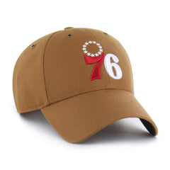 PHILADELPHIA 76ERS CARHARTT '47 MVP BROWN