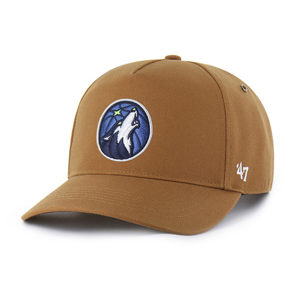 MINNESOTA TIMBERWOLVES CARHARTT '47 HITCH BROWN