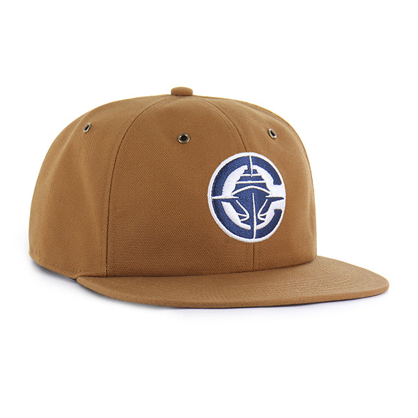 LOS ANGELES CLIPPERS CARHARTT '47 CAPTAIN RL RELAXED FIT BROWN