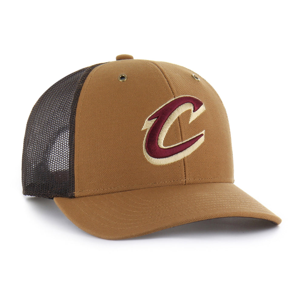 CLEVELAND CAVALIERS CARHARTT '47 TRUCKER BROWN