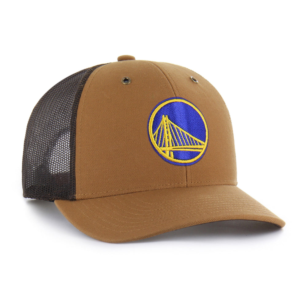 GOLDEN STATE WARRIORS CARHARTT '47 TRUCKER BROWN