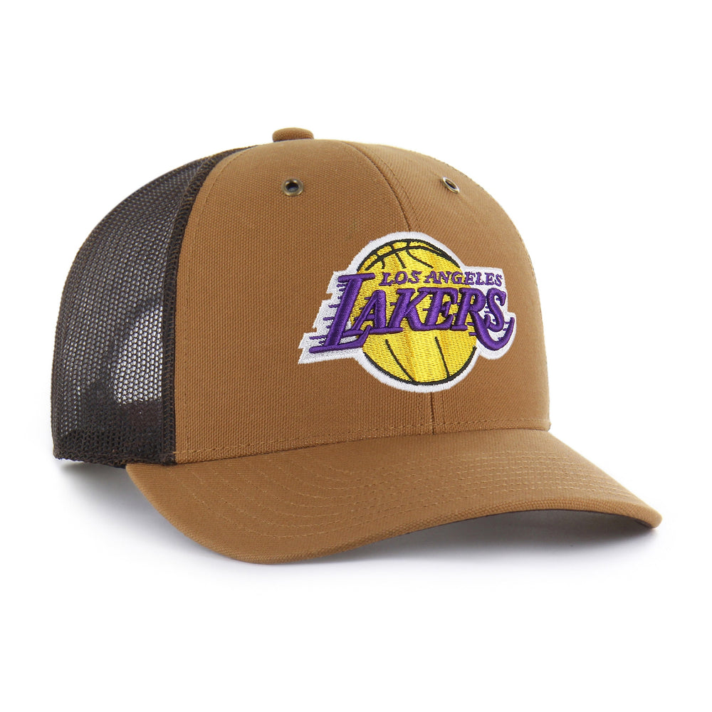 LOS ANGELES LAKERS CARHARTT '47 TRUCKER BROWN