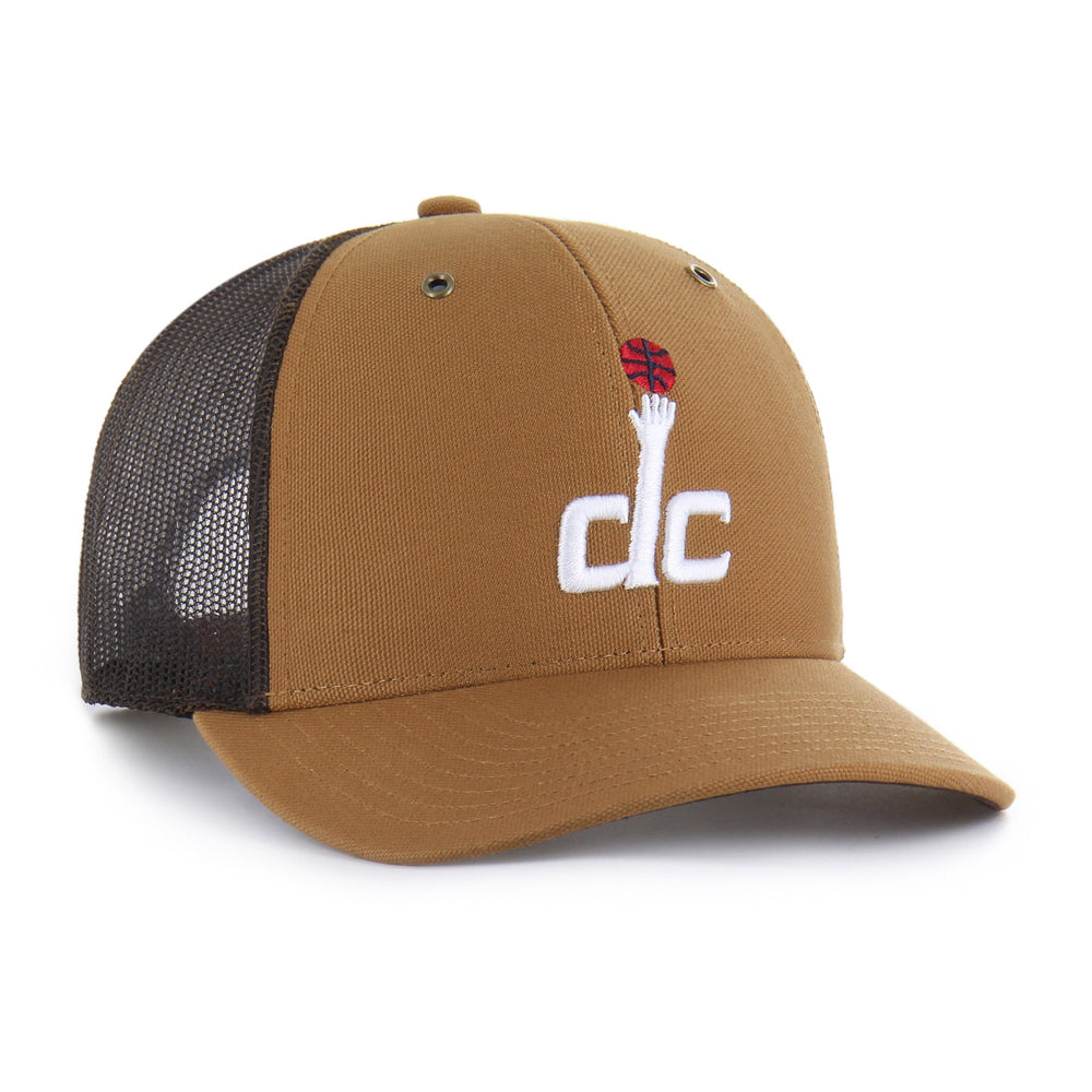 WASHINGTON WIZARDS CARHARTT '47 TRUCKER BROWN