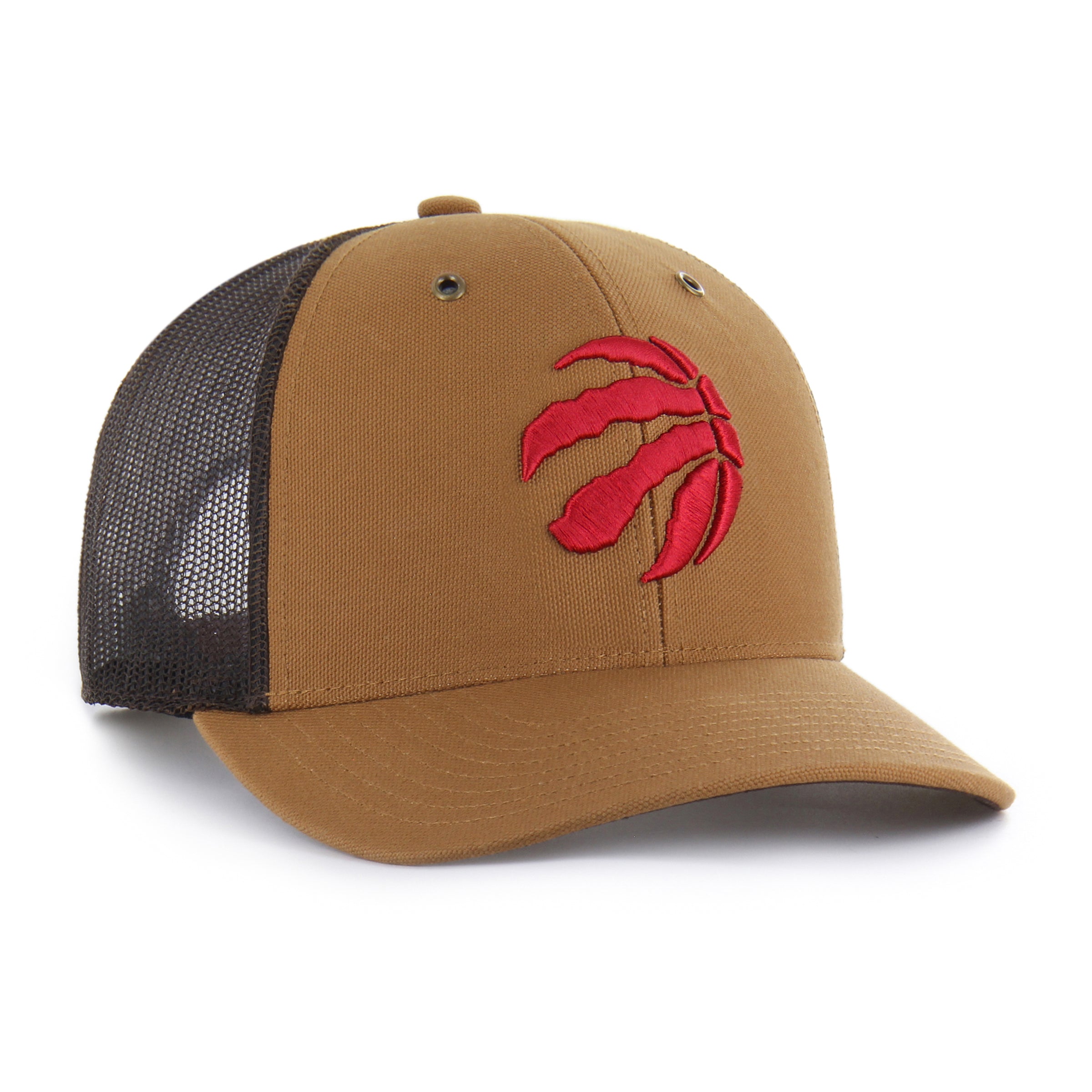 TORONTO RAPTORS CARHARTT '47 TRUCKER BROWN