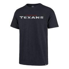 HOUSTON TEXANS GRIT WORDMARK '47 SCRUM TEE FALL NAVY