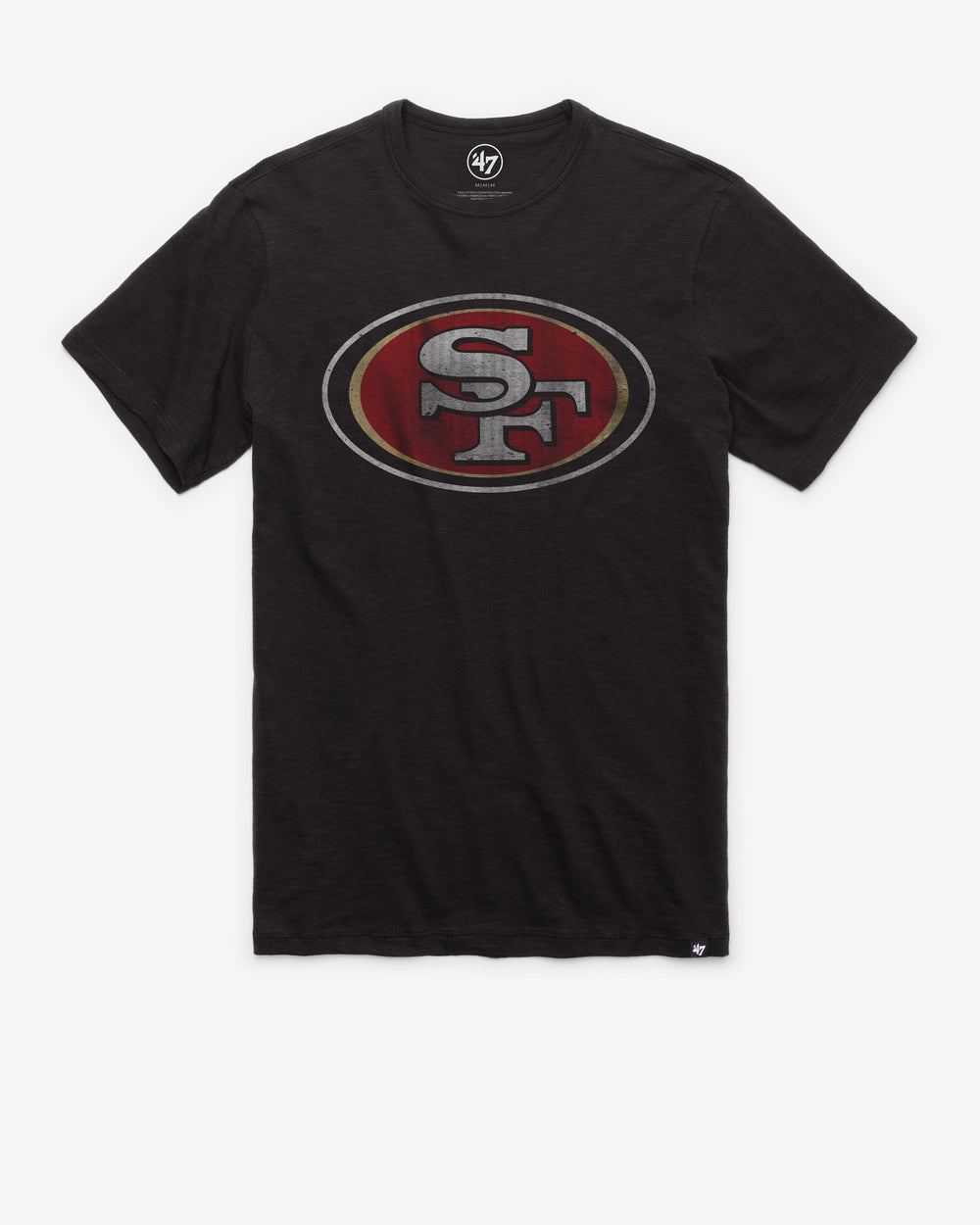 SAN FRANCISCO 49ERS GRIT '47 SCRUM TEE JET BLACK