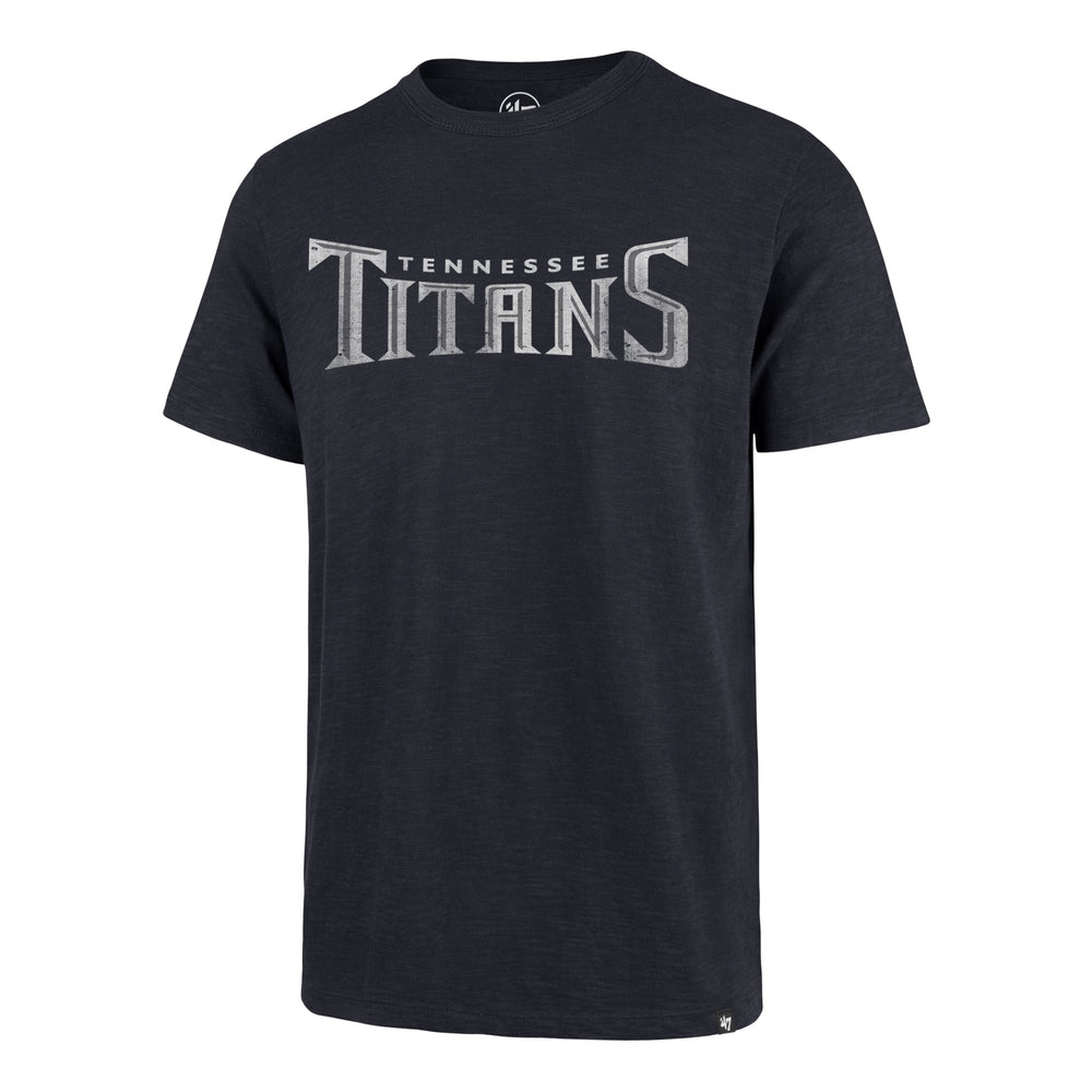 TENNESSEE TITANS GRIT WORDMARK '47 SCRUM TEE FALL NAVY