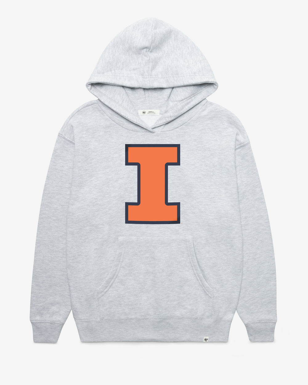 ILLINOIS FIGHTING ILLINI IMPRINT '47 NAOMI HOOD WOMENS RELAY GREY