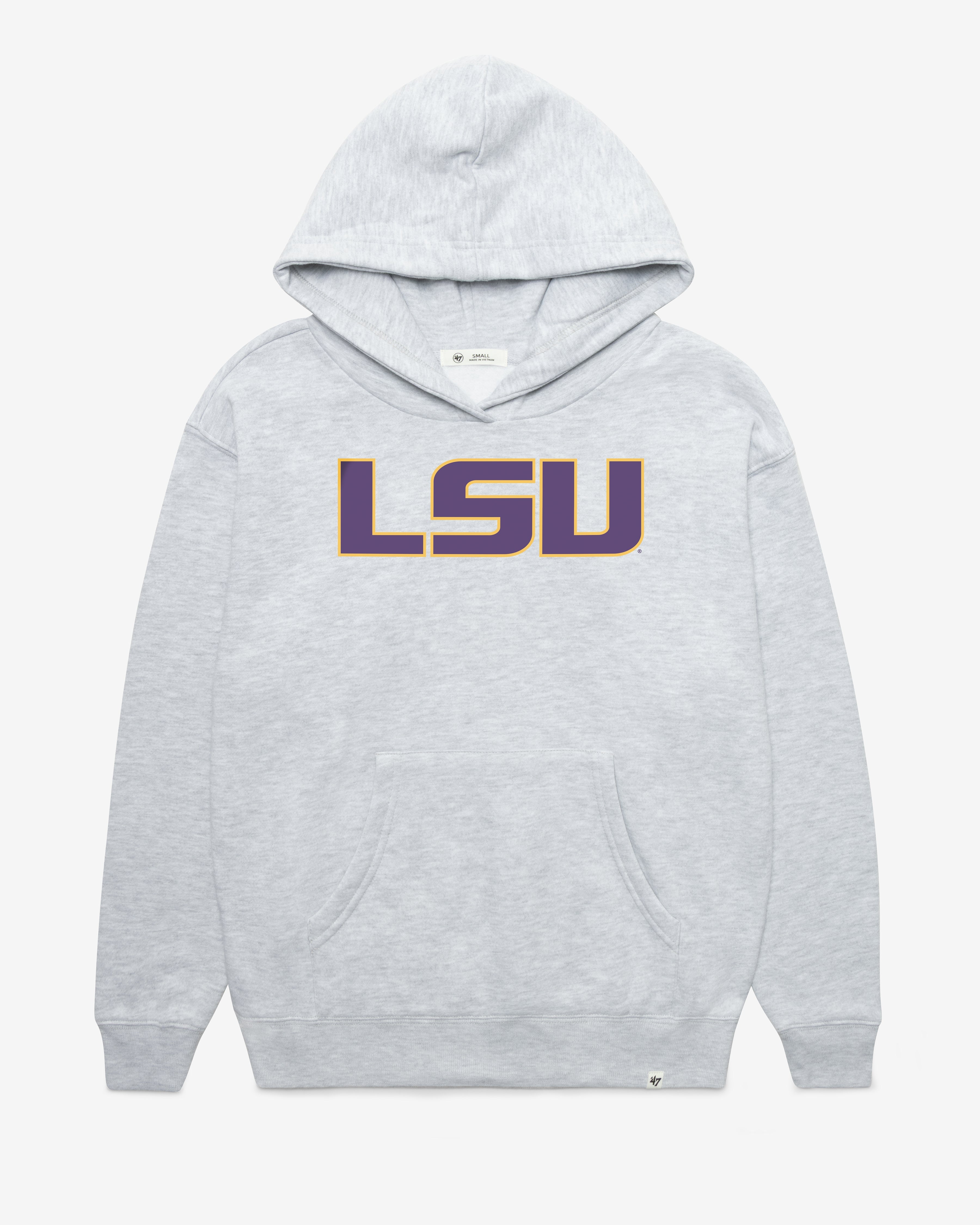 LOUISIANA STATE TIGERS LSU IMPRINT '47 NAOMI HOOD WOMENS RELAY GREY